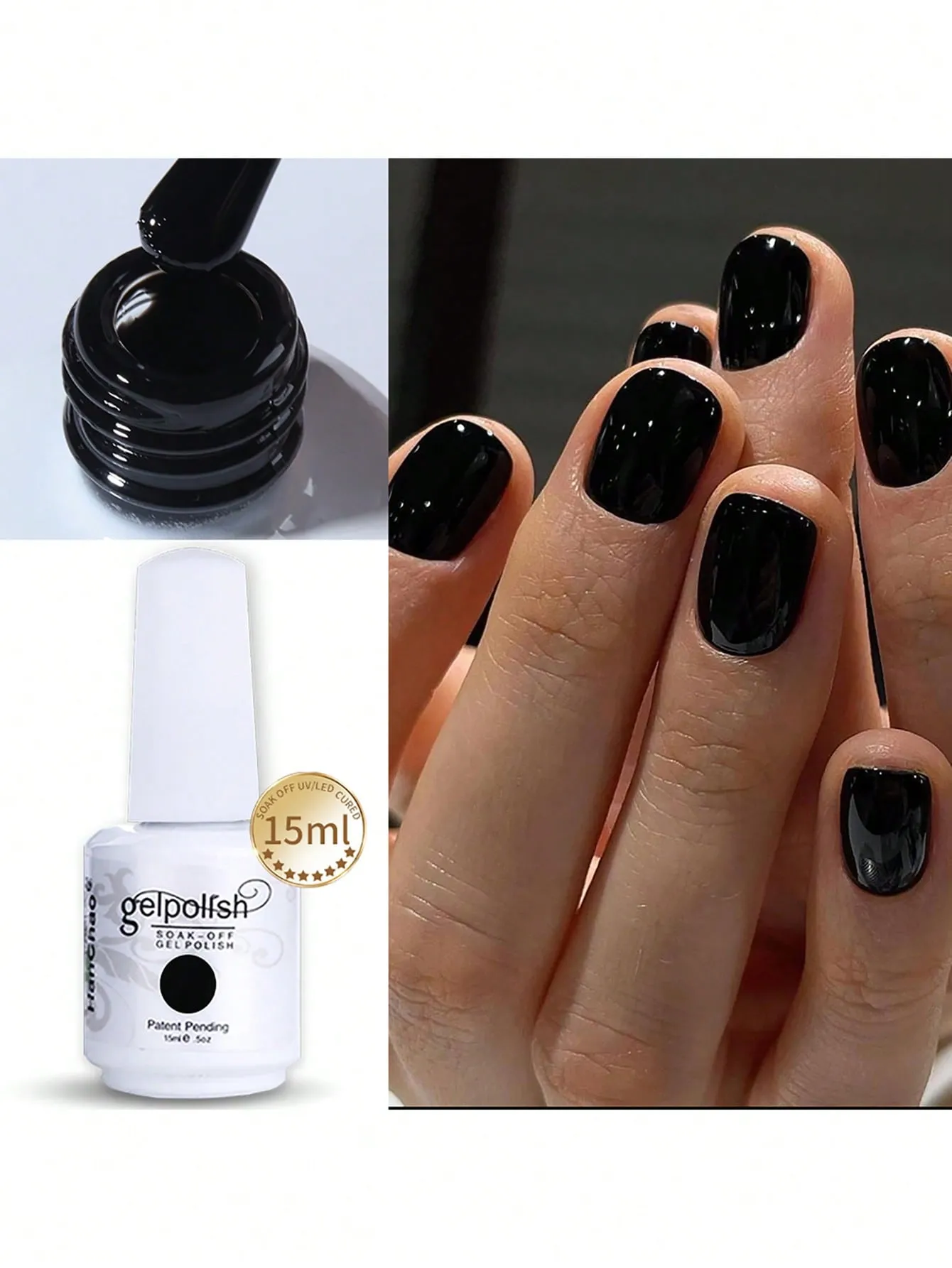 15ml Gel Nail Polish - Soak Off LED/UV