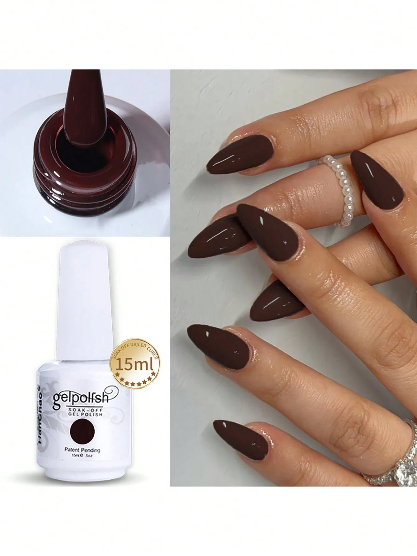 15ml Gel Nail Polish - Soak Off LED/UV