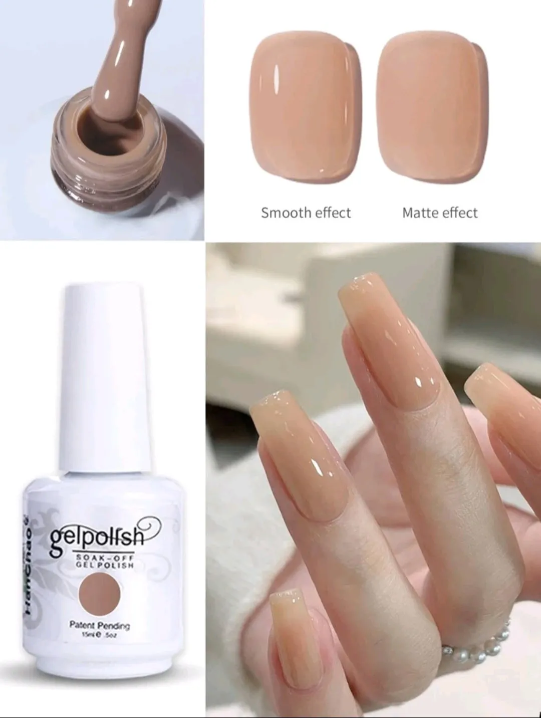 15ml Gel Nail Polish - Soak Off LED/UV