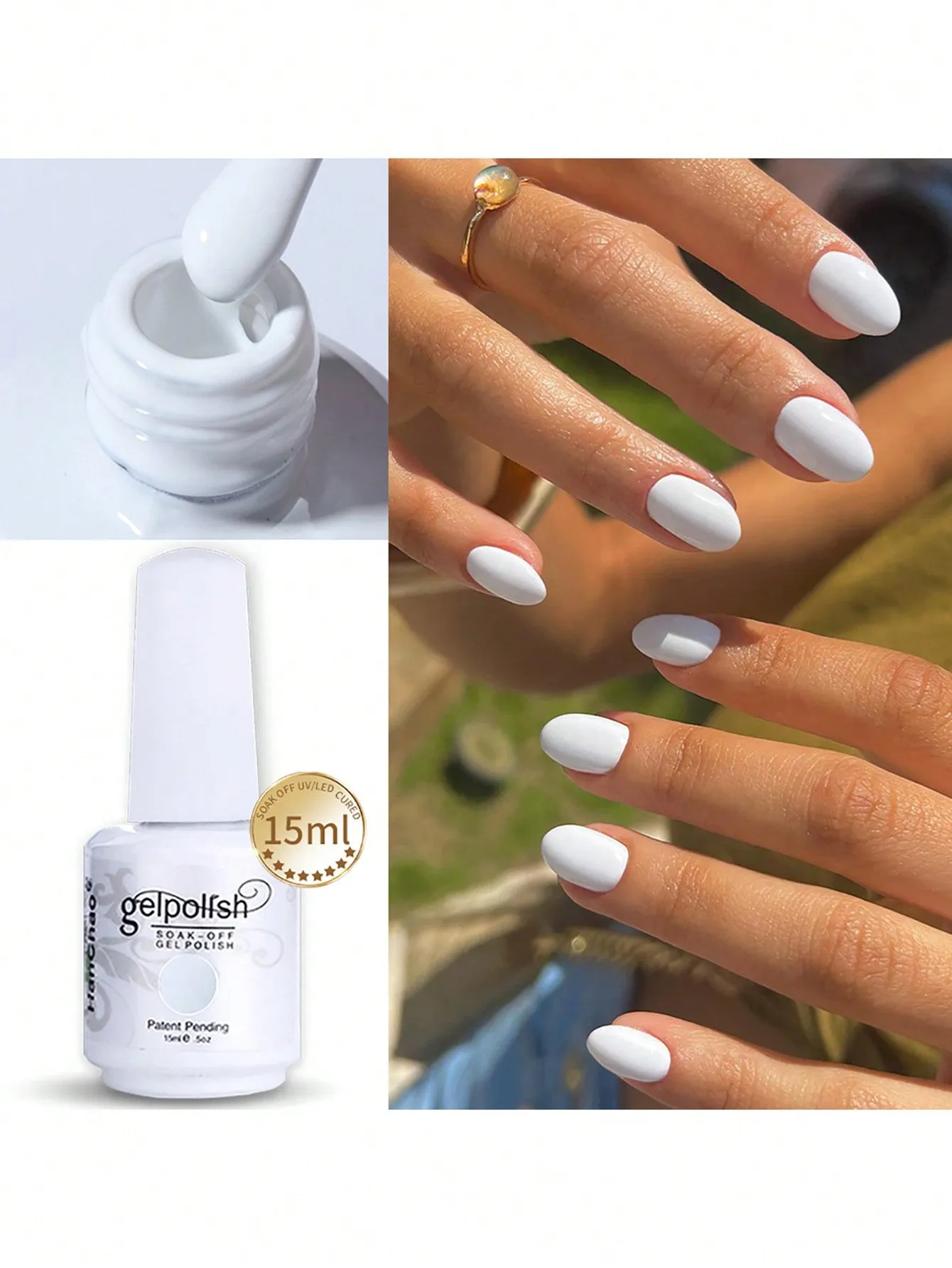 15ml Gel Nail Polish - Soak Off LED/UV