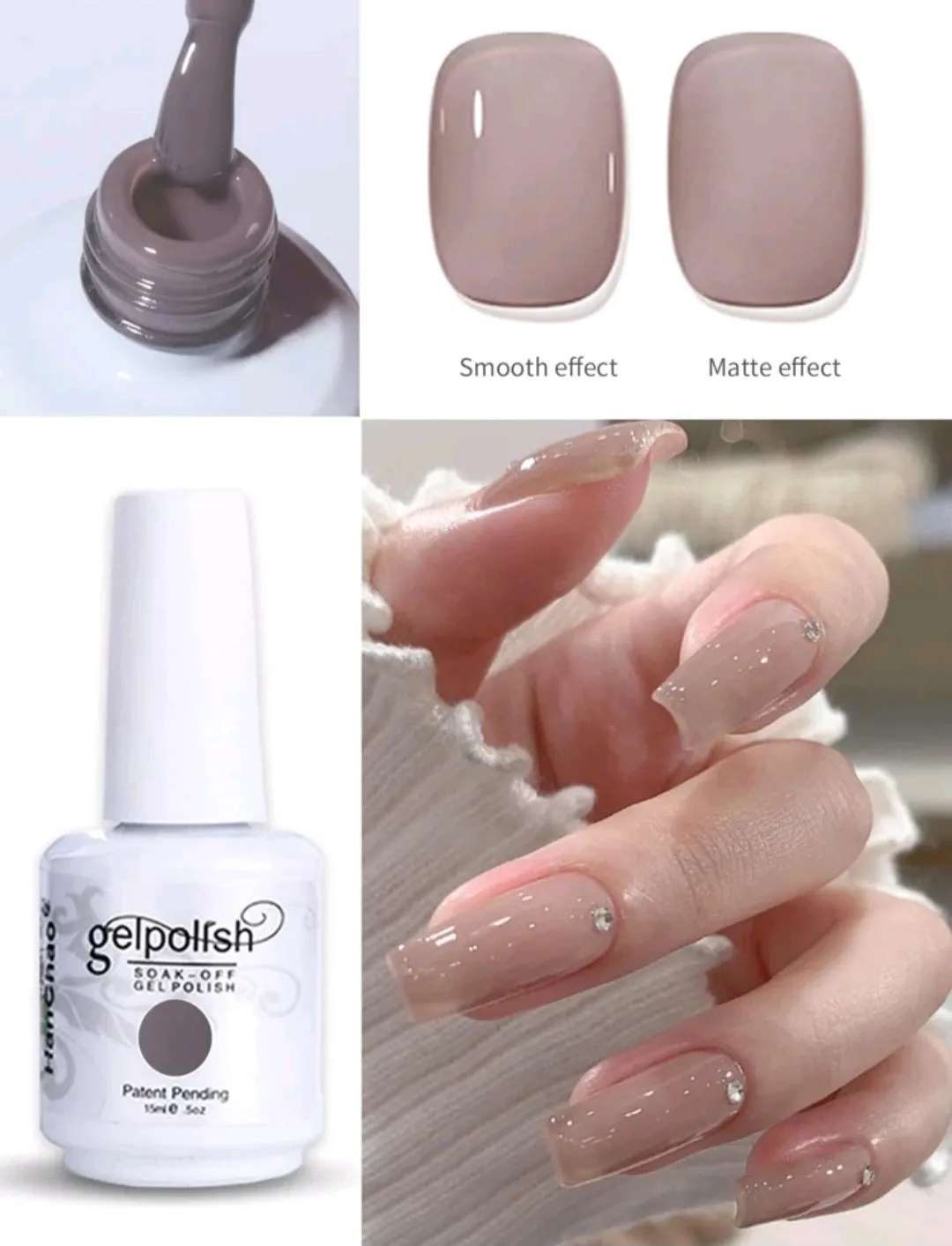 15ml Gel Nail Polish - Soak Off LED/UV