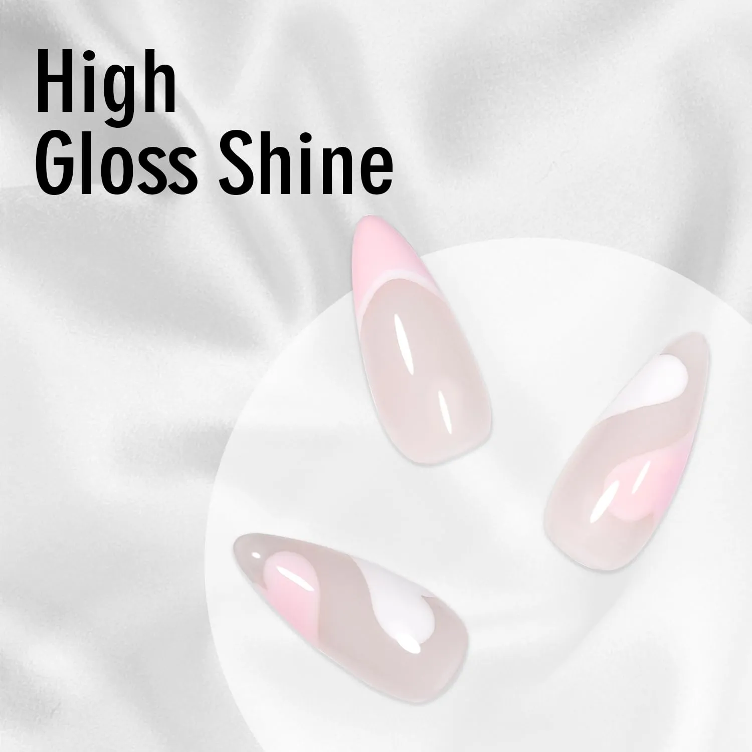 BEAUTPAL Pink Gel Nail Polish 15ML Soak Off UV LED Gel Polish Nail Art Manicure Salon DIY at Home, Color 107 Pink Lily