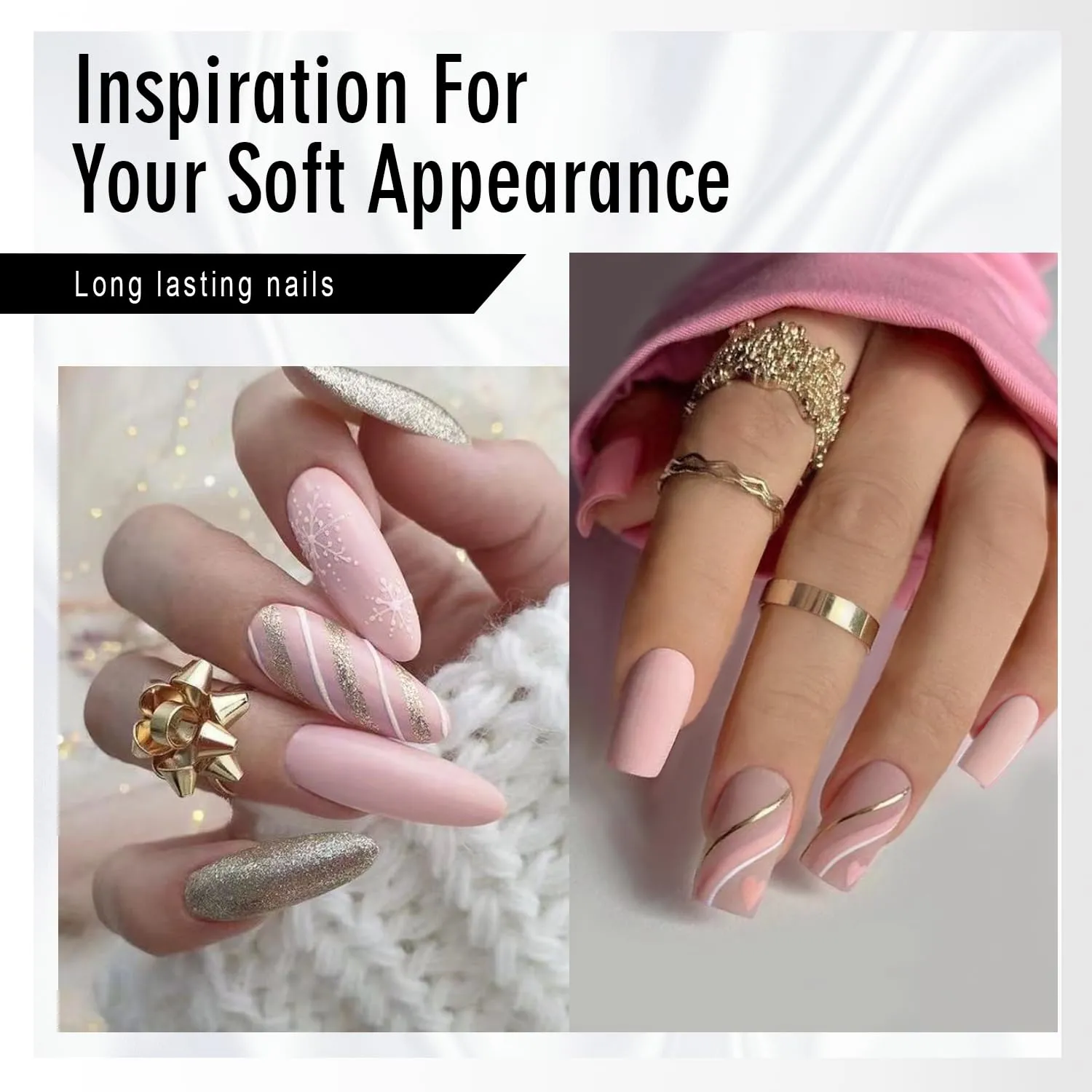 BEAUTPAL Pink Gel Nail Polish 15ML Soak Off UV LED Gel Polish Nail Art Manicure Salon DIY at Home, Color 107 Pink Lily