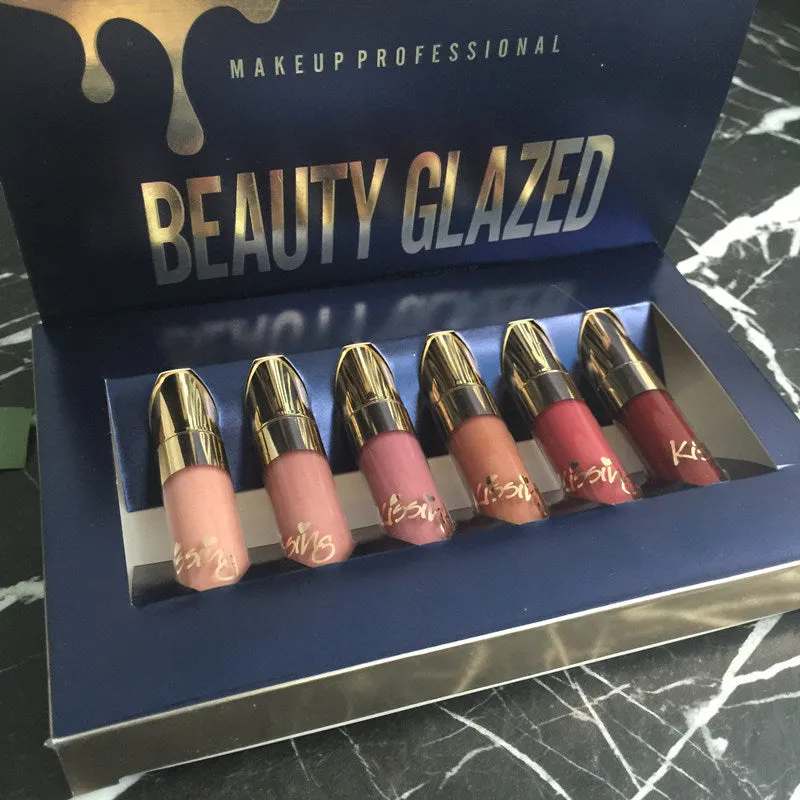Beauty glazed 6 lipstick set