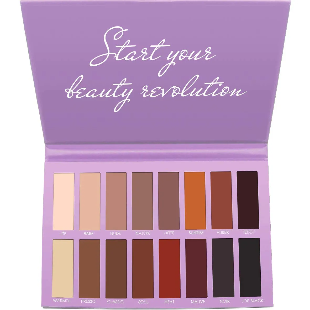 Best Pro Eyeshadow Palette Matte - 16 Highly Pigmented Makeup Eye Shadow Colors - Professional Vegan Nudes Warm Natural Bronze Neutral Smoky Shades Nude Matte
