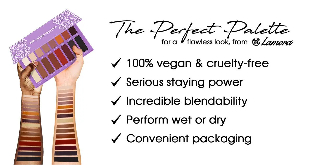 Best Pro Eyeshadow Palette Matte - 16 Highly Pigmented Makeup Eye Shadow Colors - Professional Vegan Nudes Warm Natural Bronze Neutral Smoky Shades Nude Matte