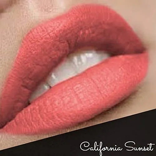 By The Clique Premium Long Lasting Matte Peach Lip Liner Pencil |California Sunset Peach Ultra Wear Lip Liner