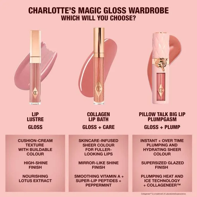 CHARLOTTE TILBURY - Pillow Talk Big Lip Plumpgasm - Fair/Medium
