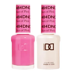 Dnd Gel 484 Sun Of Pink