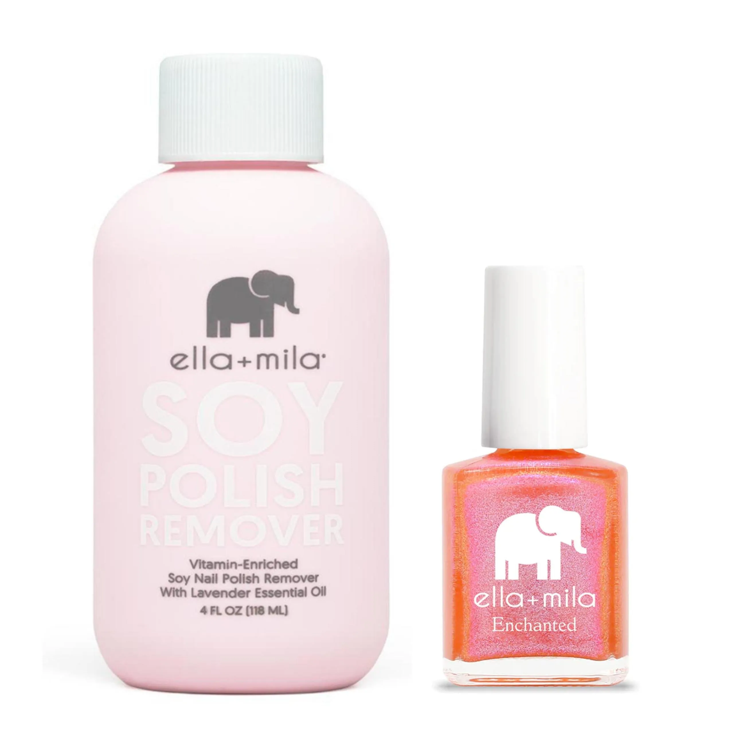 ella mila - Soy Polish Remover & Aurora Lights - .45oz