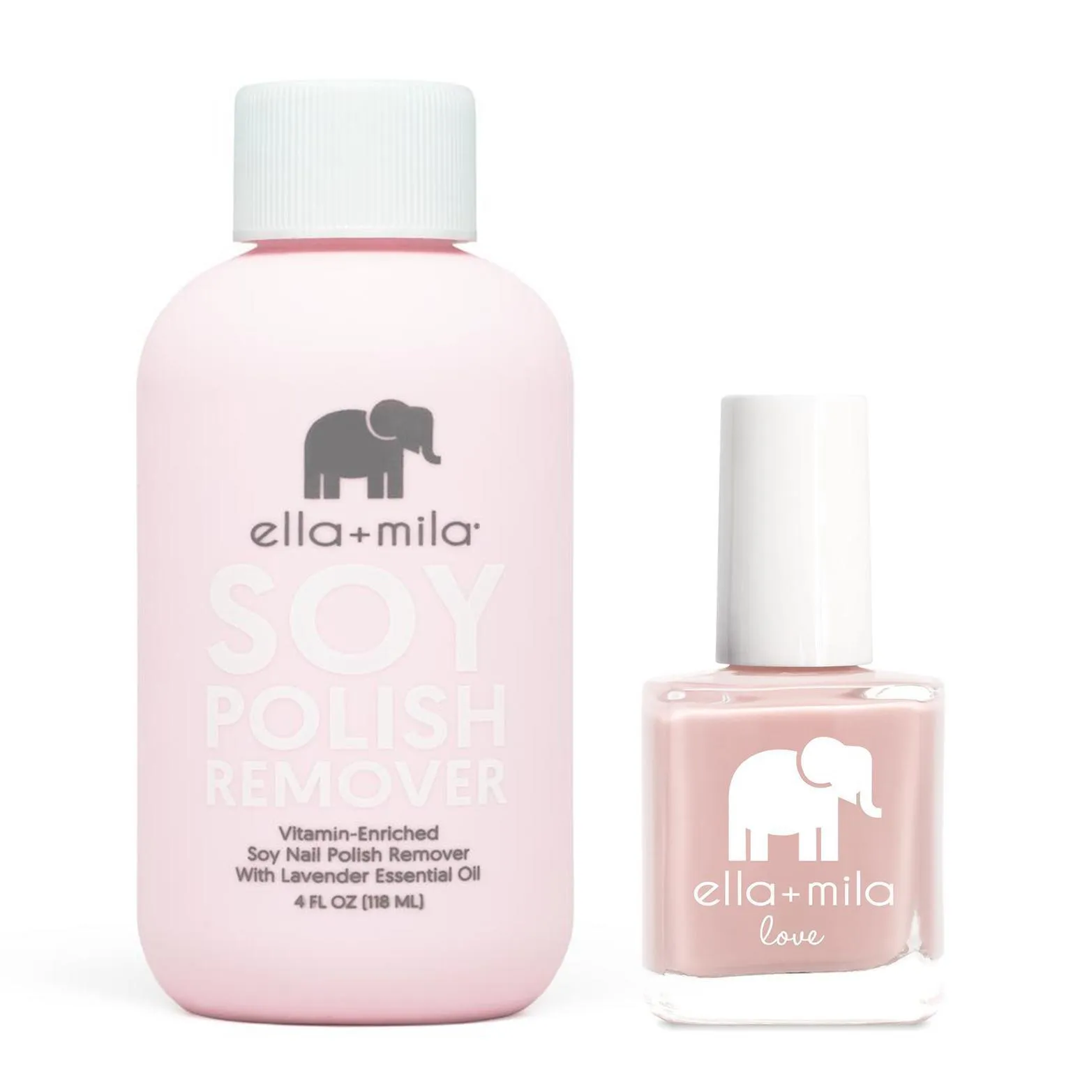 ella mila - Soy Polish Remover & Forever Mine - .45oz