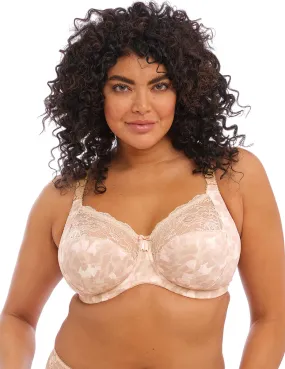 Elomi Morgan EL4110 Toasted Almond Underwire Banded Stretch Bra