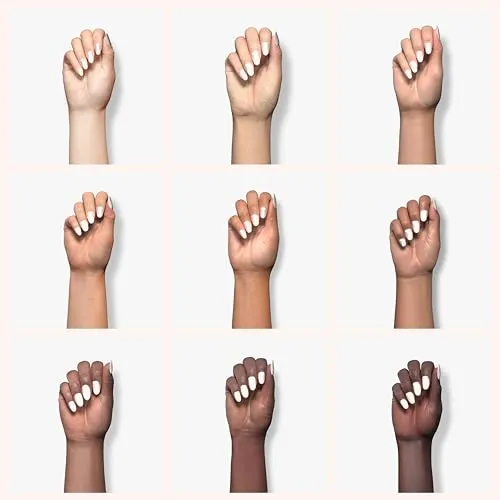 essie Salon-Quality Nail Polish, 8-Free Vegan, Cloudy White, Marshmallow, 0.46 fl oz