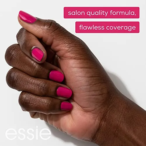 essie Salon-Quality Nail Polish, 8-Free Vegan, Cloudy White, Marshmallow, 0.46 fl oz