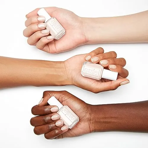 essie Salon-Quality Nail Polish, 8-Free Vegan, Cloudy White, Marshmallow, 0.46 fl oz