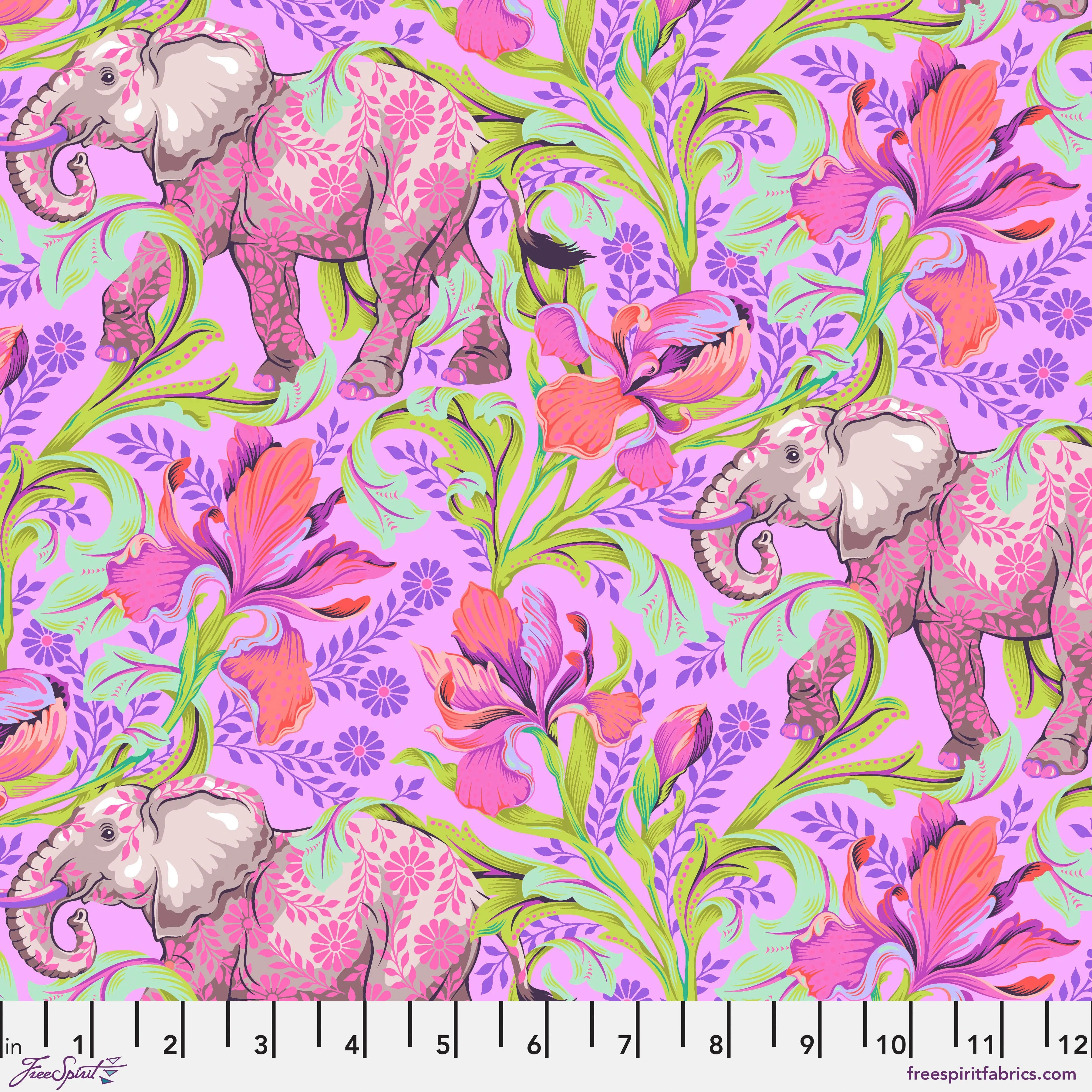Everglow - All Ears - COSMIC PWTP.202.Priced per 25cm TULA PINK