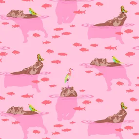 Everglow - My Hippos Don't Lie NOVA PWTP.204.Priced per 25cm TULA PINK