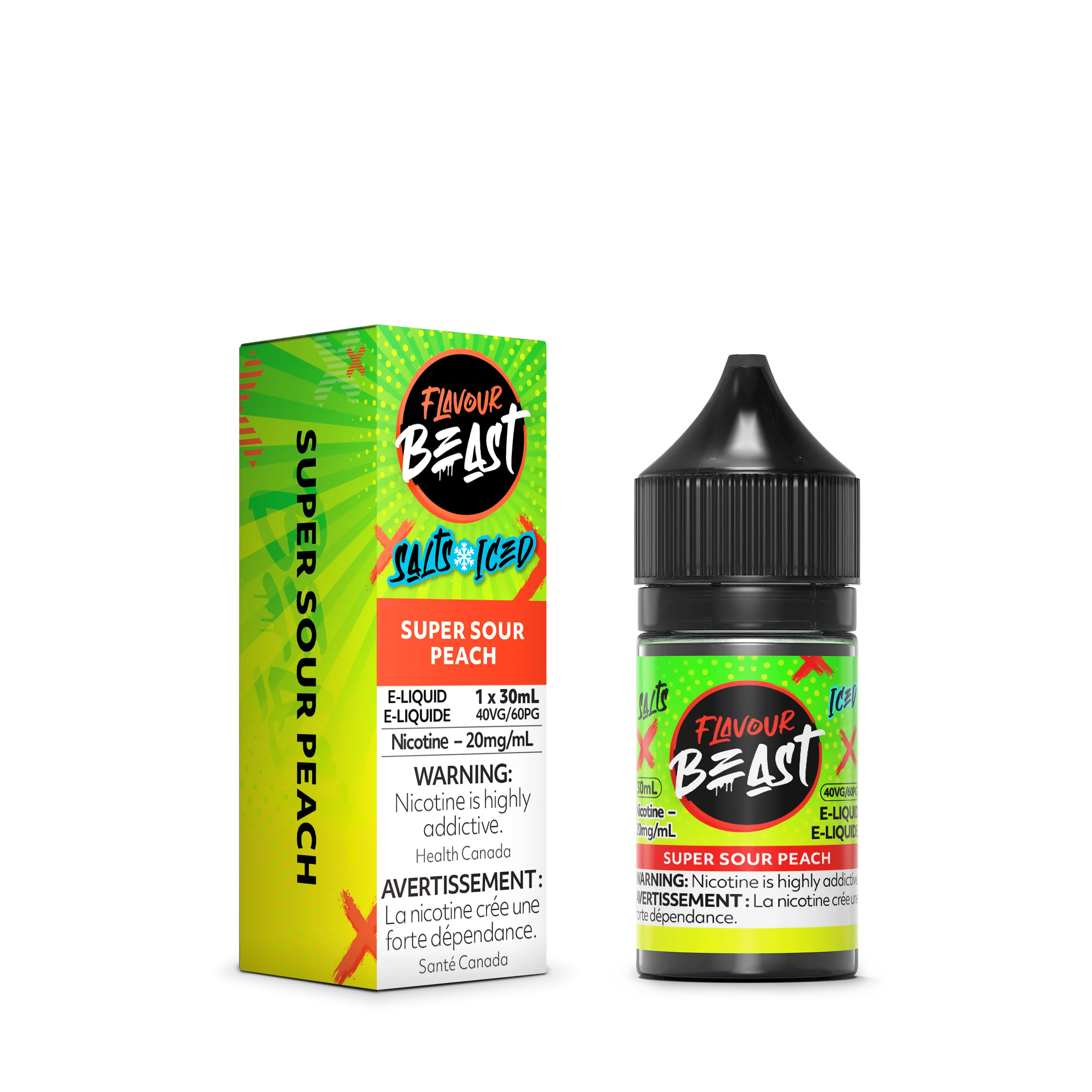 Federal Version - Flavour Beast E-Liquid Salt Nics