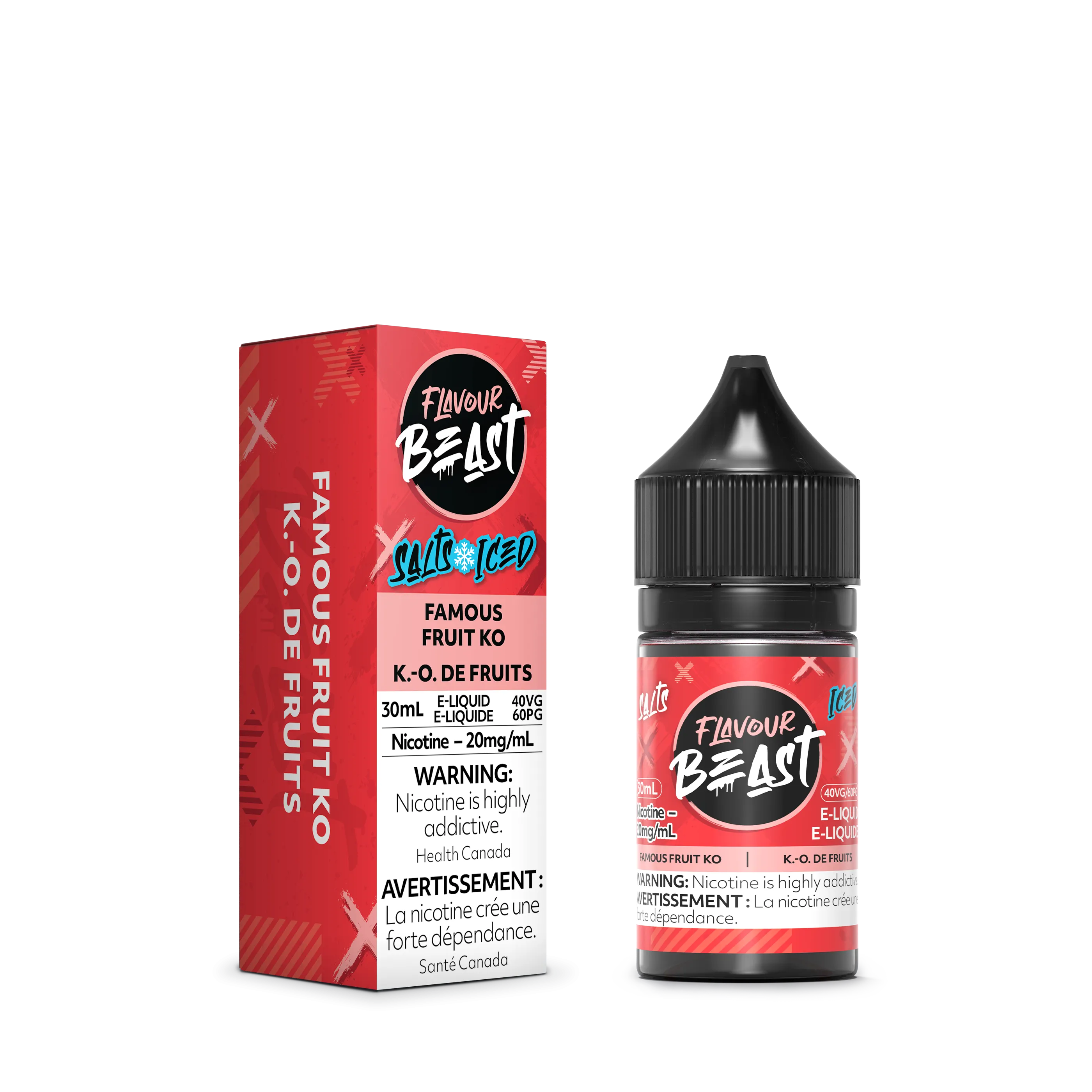 Federal Version - Flavour Beast E-Liquid Salt Nics