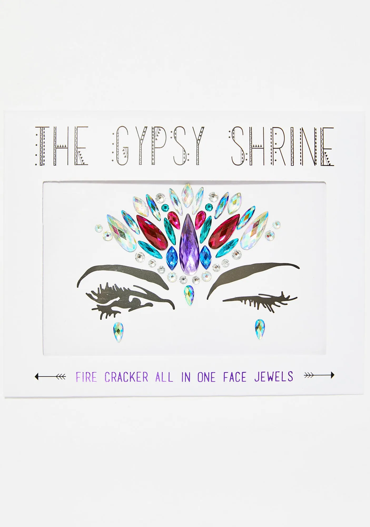 Fire Cracker Face Jewel