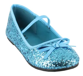 Flat Ballet Glitter Ch Bu Largee  Costume Accessories