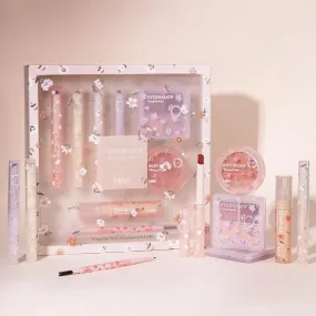 FLYTONN-Mother's Day gift Makeup Sets Lip Gloss Angel Glitter Eyeshadow Palette Set Make Up Lipstick Kit Box Highlight Glitter Powder Blush Cosmetics Set