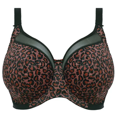 Goddess Kayla UW Banded Bra Dark Leopard