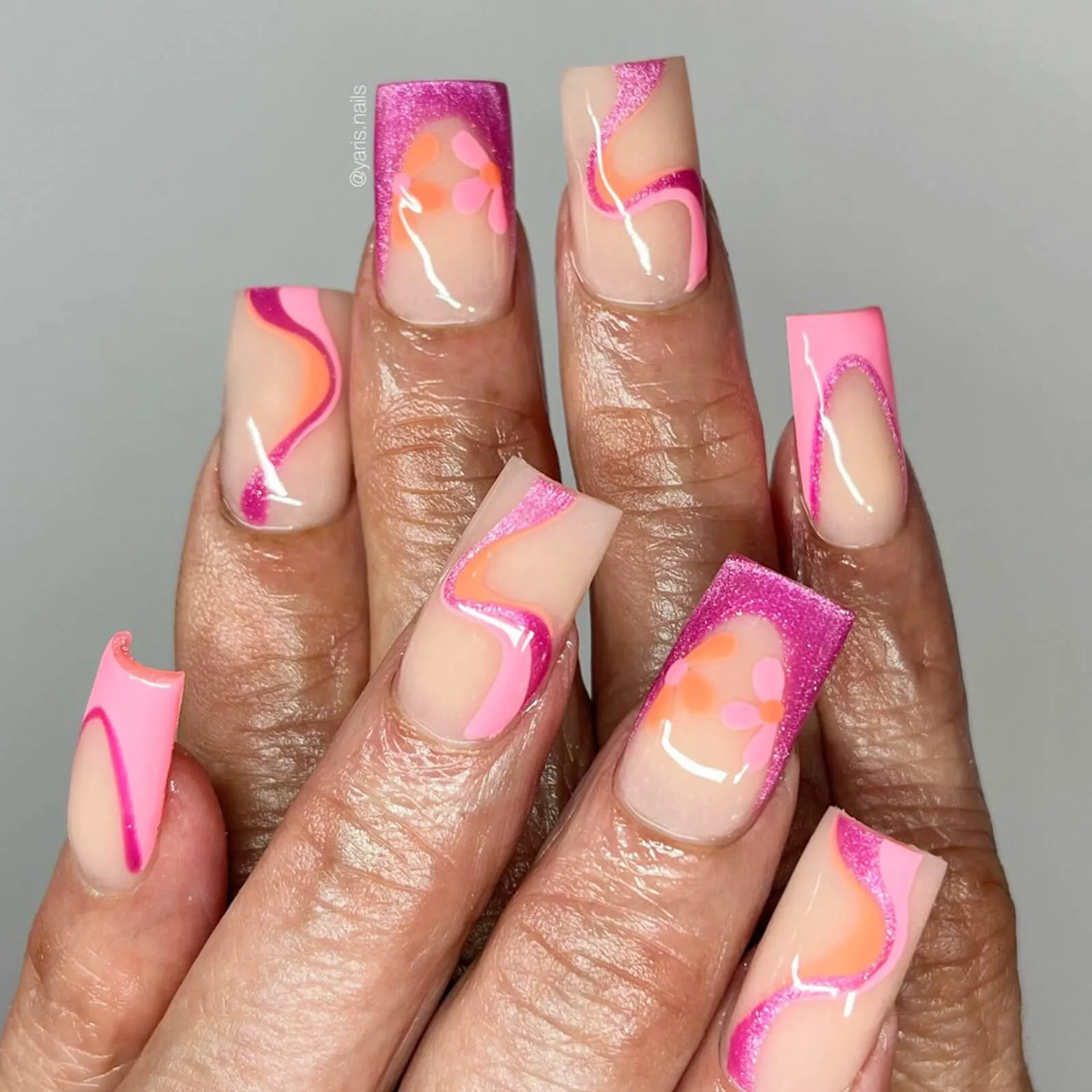 Hema-Free Flowery Cat Eye-FC04