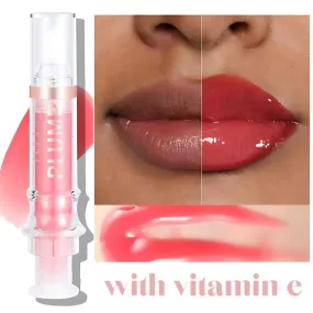High-Shine Fuller Lip Color Gloss Vitamin E Lip Plumper