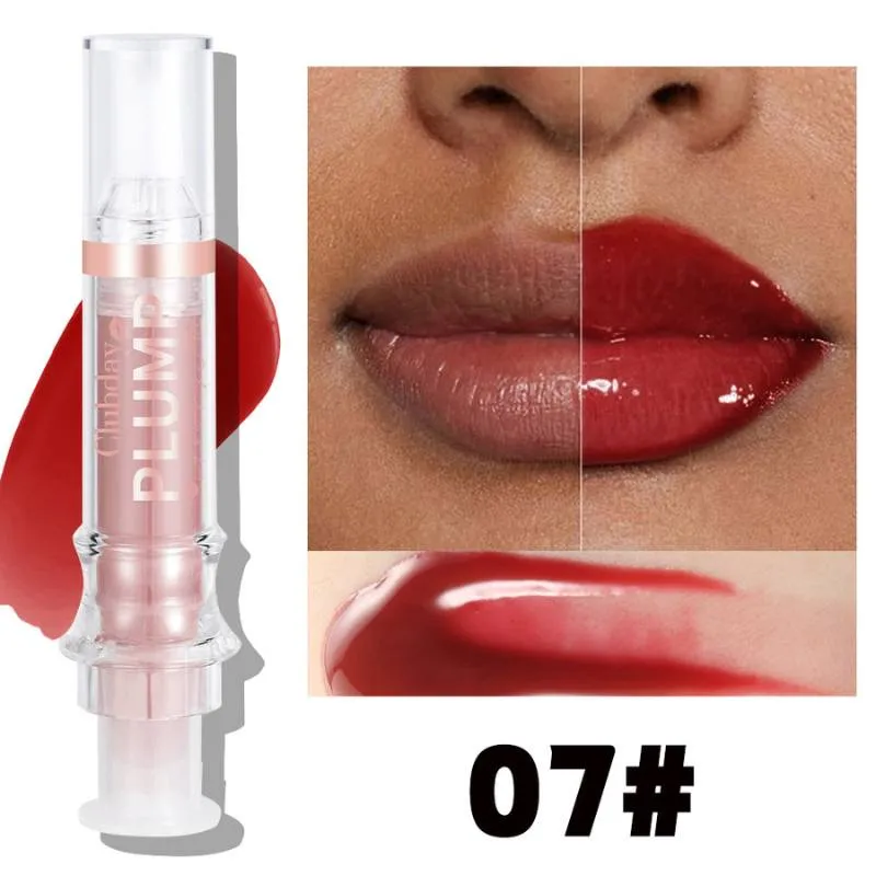 High-Shine Fuller Lip Color Gloss Vitamin E Lip Plumper