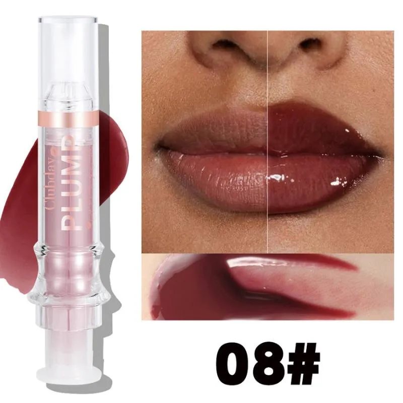 High-Shine Fuller Lip Color Gloss Vitamin E Lip Plumper