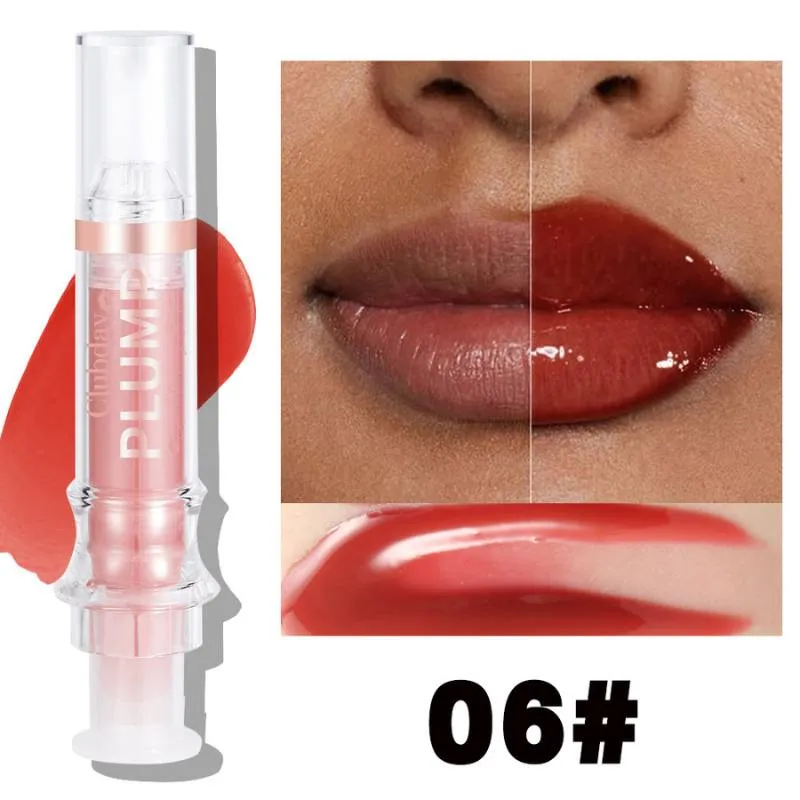 High-Shine Fuller Lip Color Gloss Vitamin E Lip Plumper