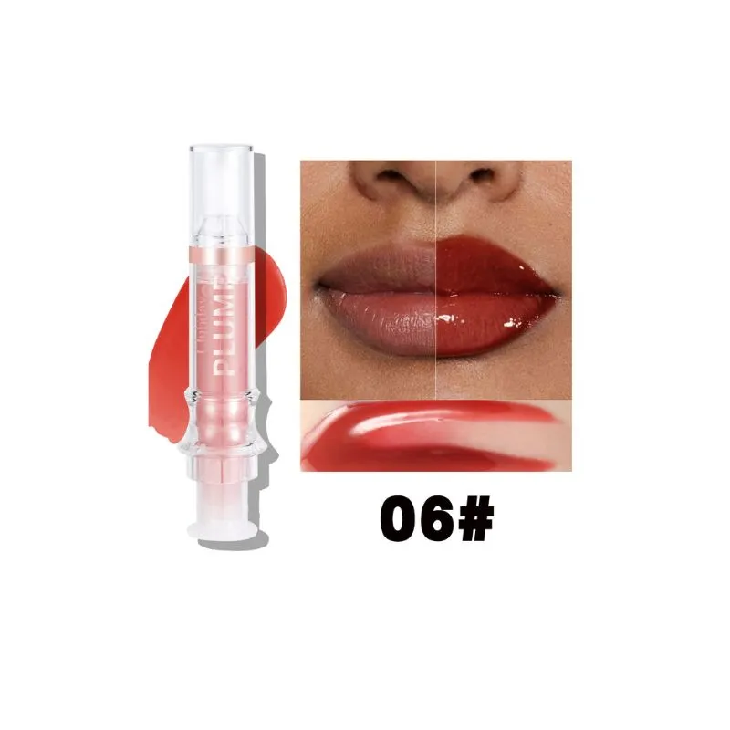 High-Shine Fuller Lip Color Gloss Vitamin E Lip Plumper