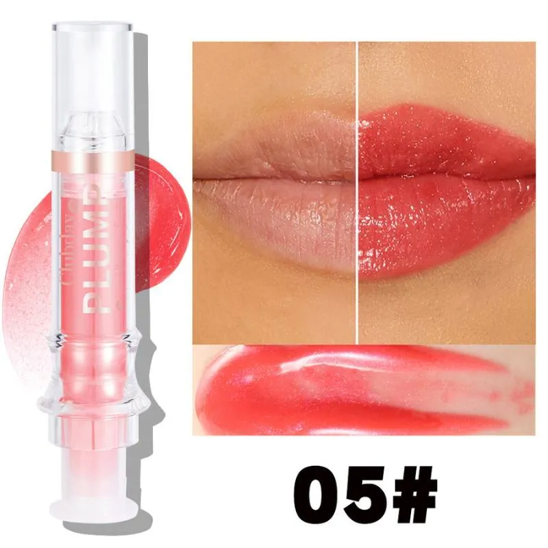 High-Shine Fuller Lip Color Gloss Vitamin E Lip Plumper