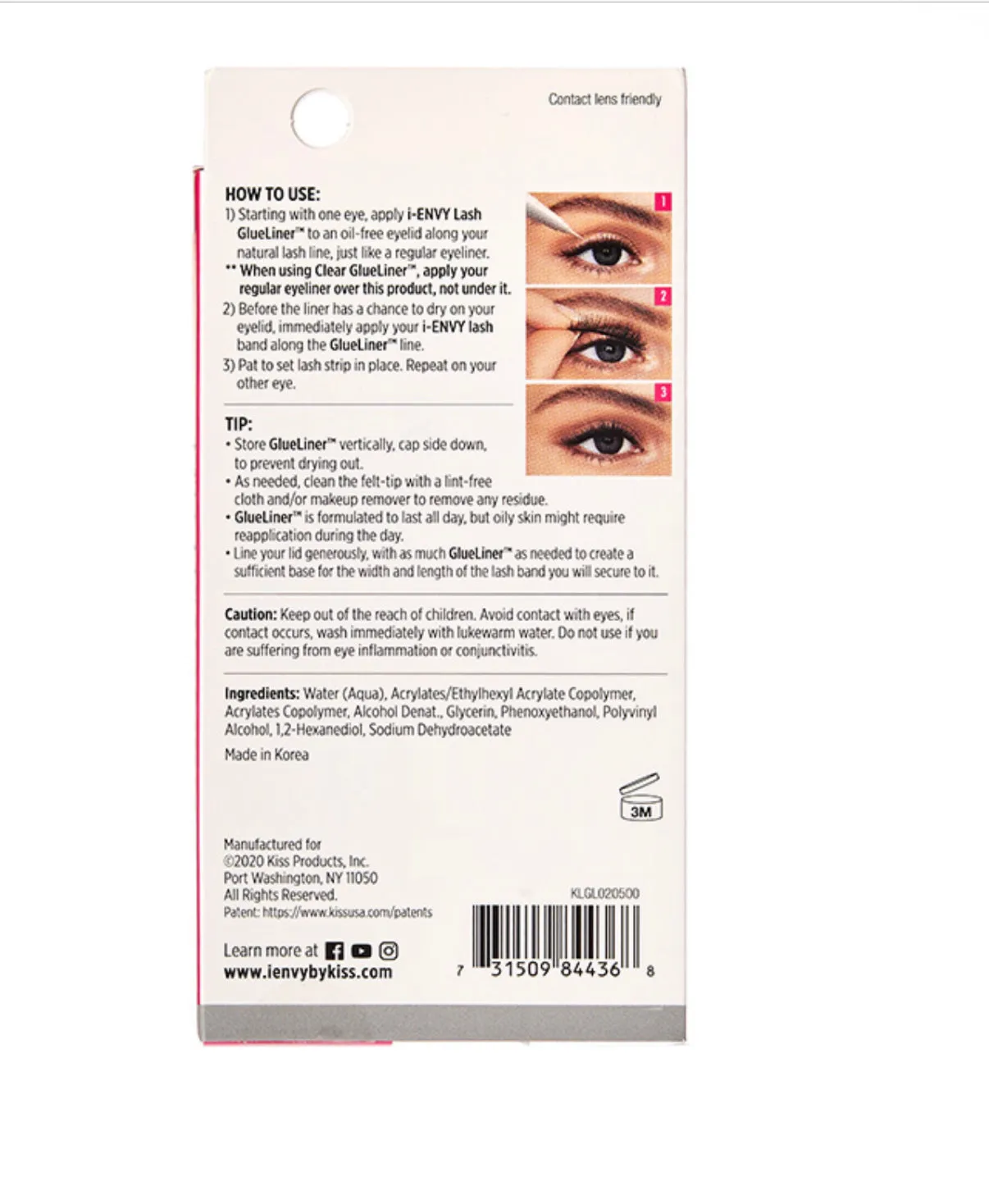 i-ENVY Lash Glue Liner – Clear