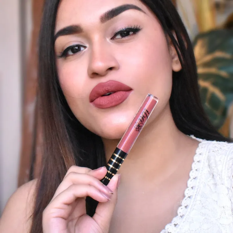Iba Maxx Matte Liquid Lipstick – Hot Chocolate