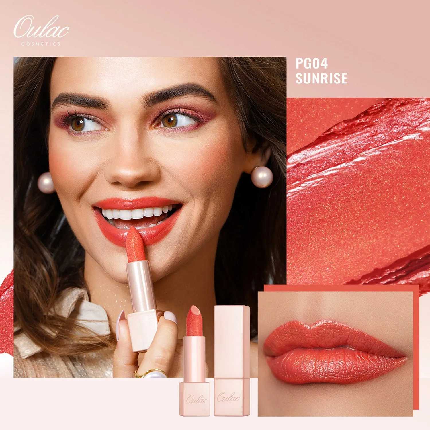 Infinity Shine Lipstick | PG04 Sunrise