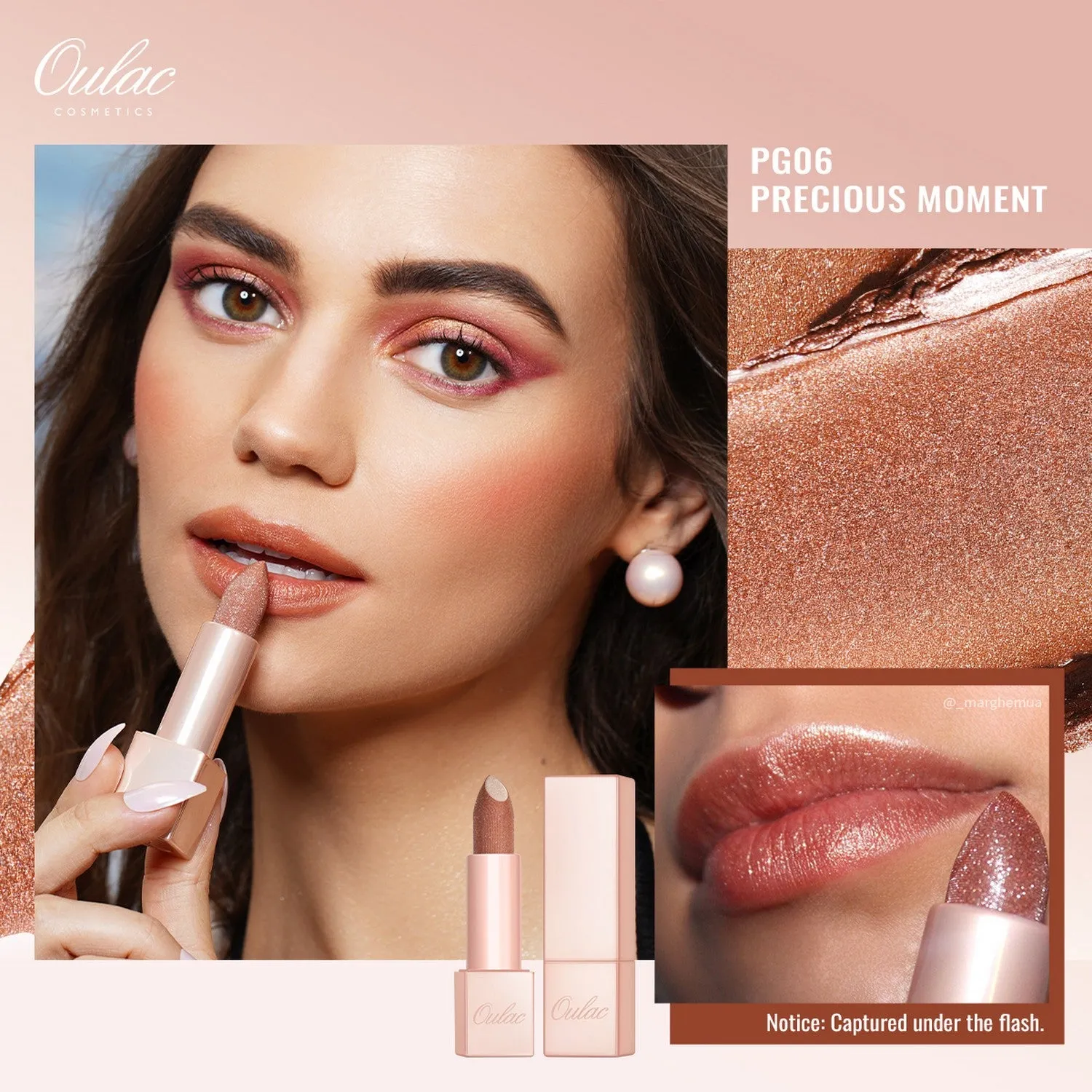 Infinity Shine Lipstick | PG06 Precious Moment
