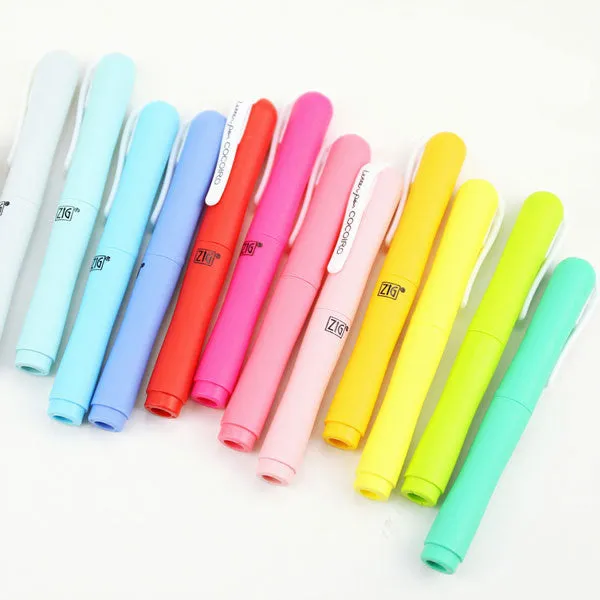 Kuretake Zig Cocoiro Letter Pen Body (Body Only, Refill Sold Separately)