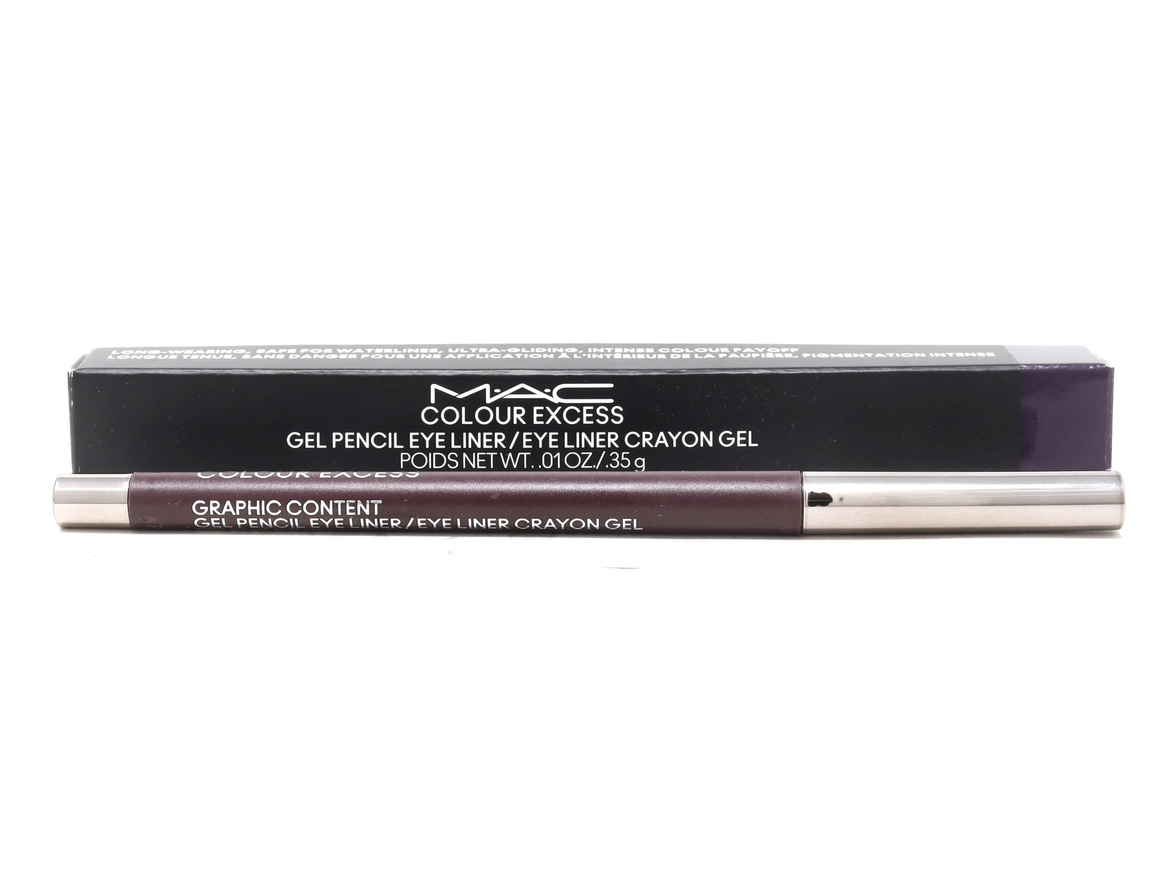Mac Colour Excess Gel Pencil Eye Liner  0.01oz/0.35g New With Box