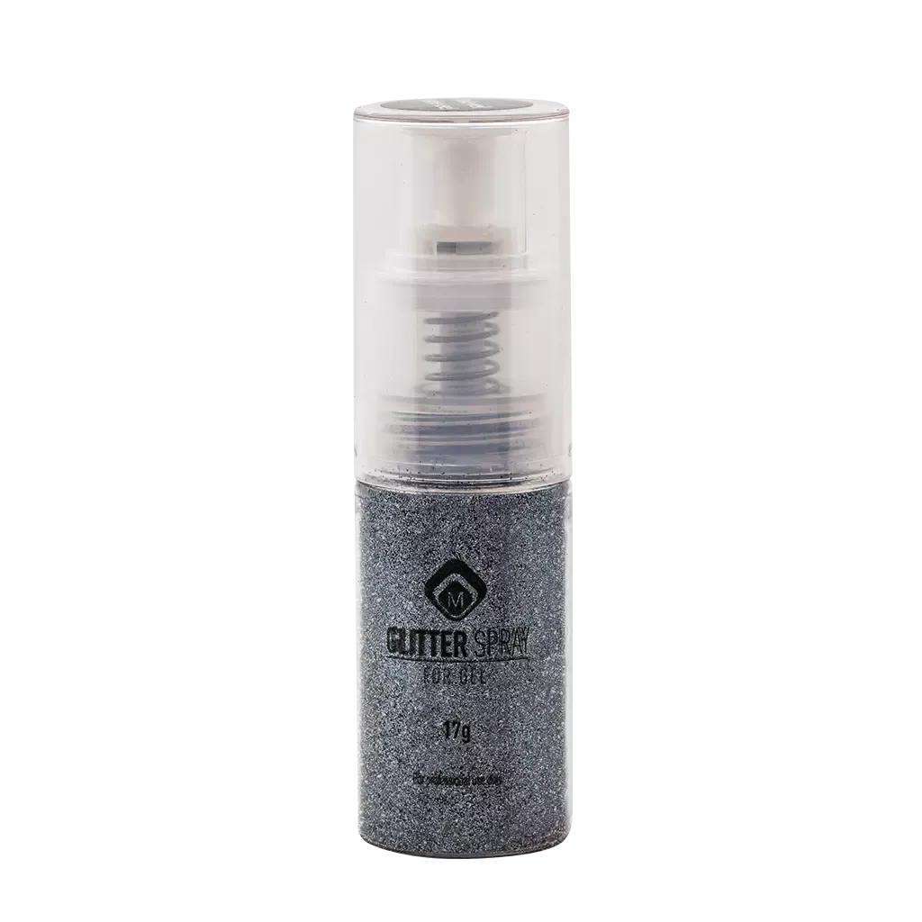 Magnetic Glitter Spray Steel Grey 17g