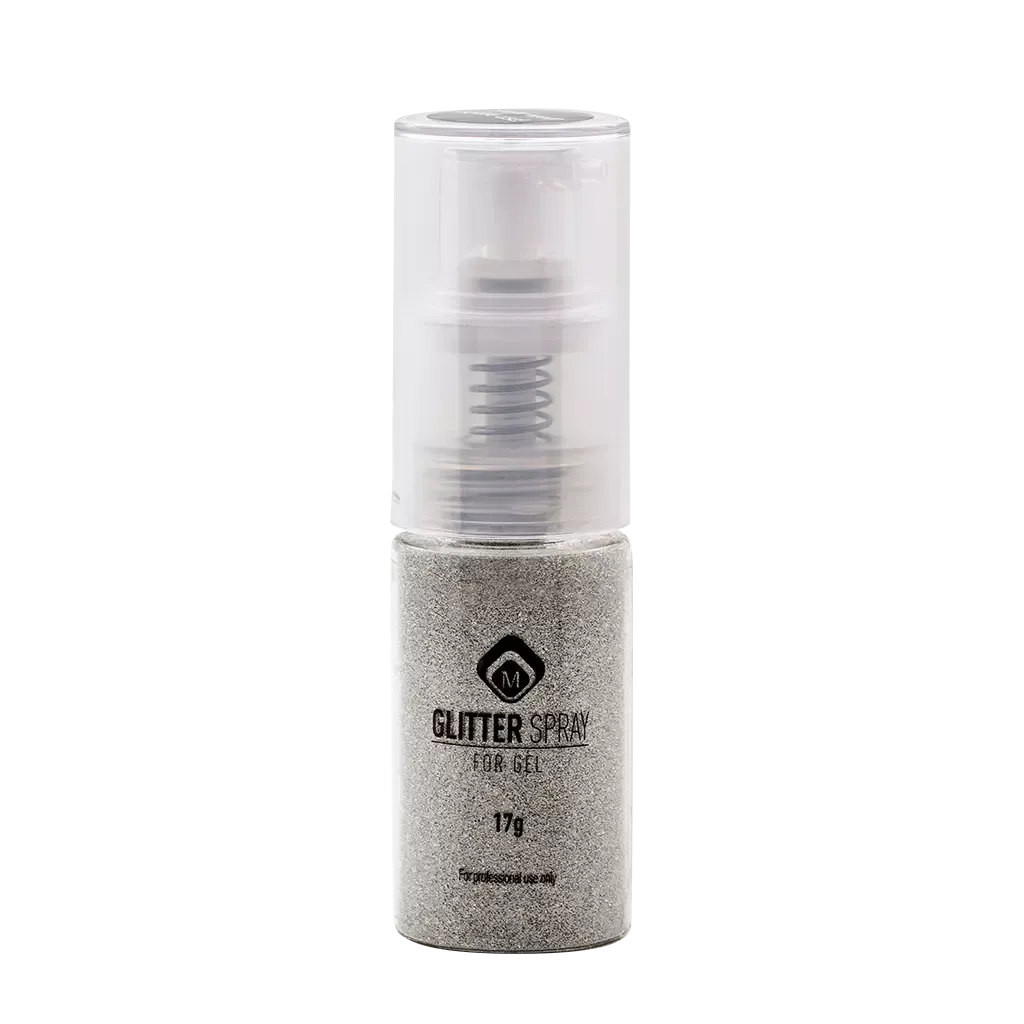 Magnetic Glitter Spray White Gold 17g
