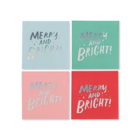 MERRY & BRIGHT -  Snow Day Petite Napkins - 16 Pk.