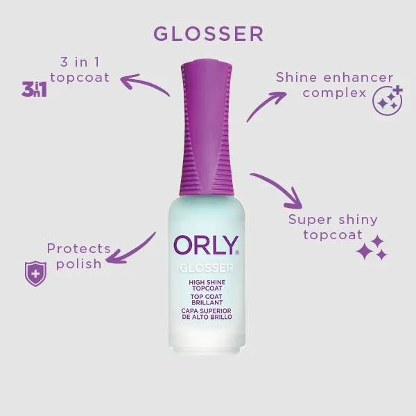 ORLY Glosser Topcoat 9ml