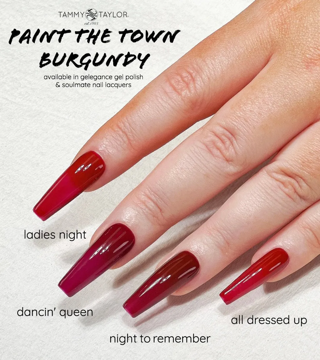 Paint The Town Burgundy ENTIRE Collection Bundle