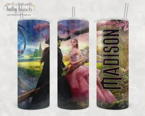 Personalized Wicked Shimmer Glitter Tumbler TUMBWICKEDNAME0520