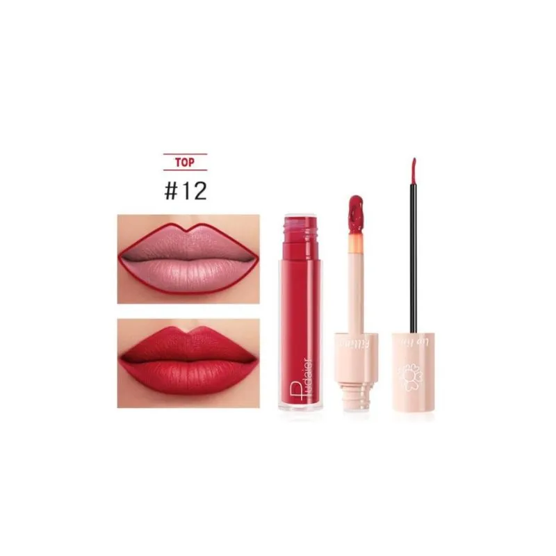 Pudaier - Two-in-One Lipliner Lip Gloss Assorted Shades