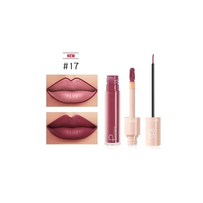 Pudaier - Two-in-One Lipliner Lip Gloss Assorted Shades