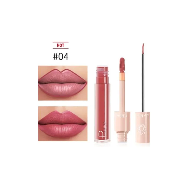 Pudaier - Two-in-One Lipliner Lip Gloss Assorted Shades