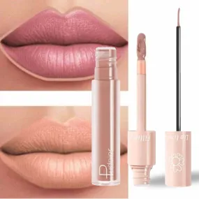 Pudaier - Two-in-One Lipliner Lip Gloss Assorted Shades